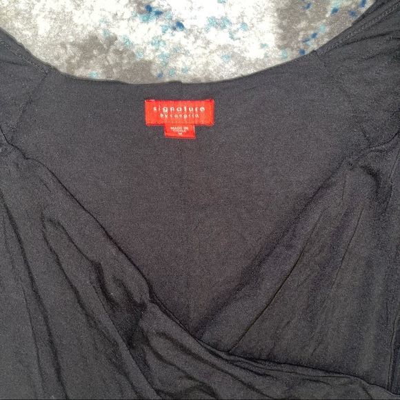 Signature by Sangria Black Dress - Picture 5 of 6